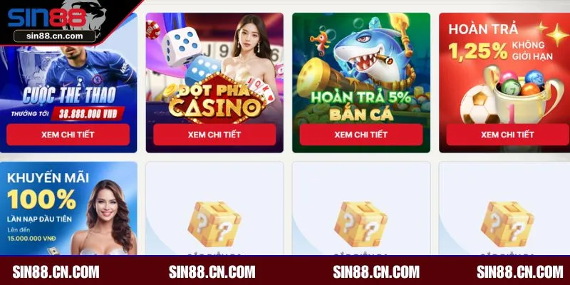 Điều kiện cần đáp ứng khi nhận ưu đãi hoàn trả mỗi tuần tại SIN88 